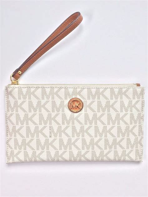 michael kors fulton zip clutch